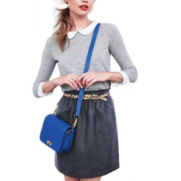 J Crew Charcoal Gray Wool City Mini‎ Skirt 90289 - Picture 1 of 9